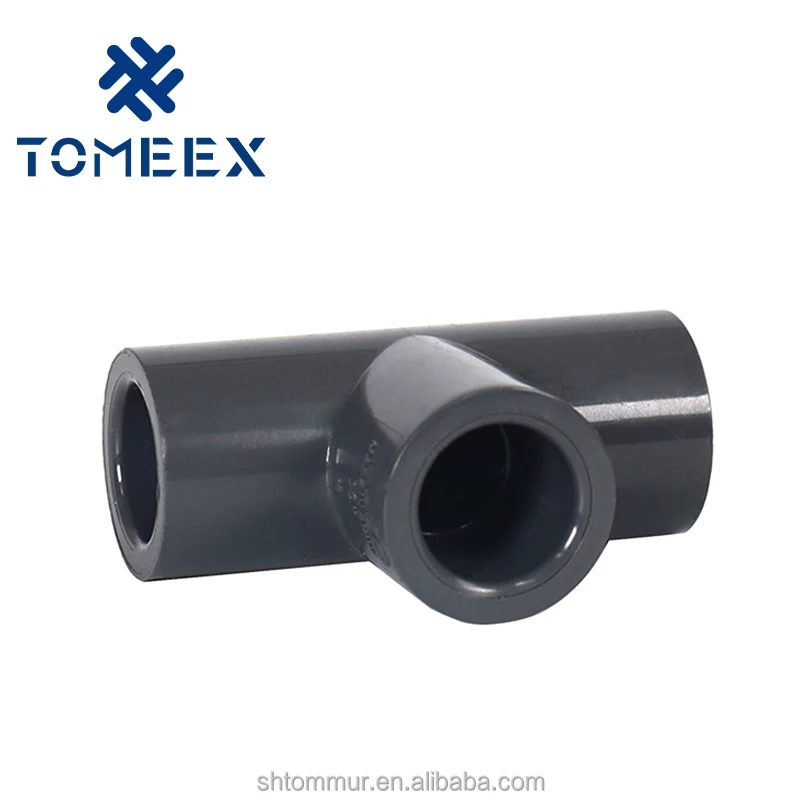 Pipe Fittings Dark Grey pvc elbow pipes Hot Sale  Manufacturer ASTM D2467 UPVC SCH80
