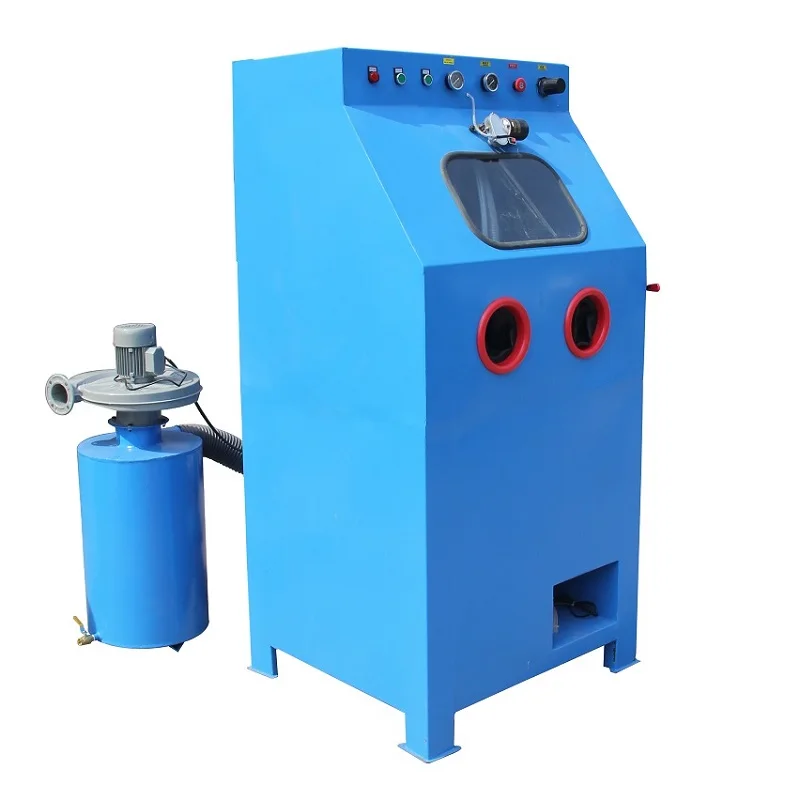 Wet sandblasting machine