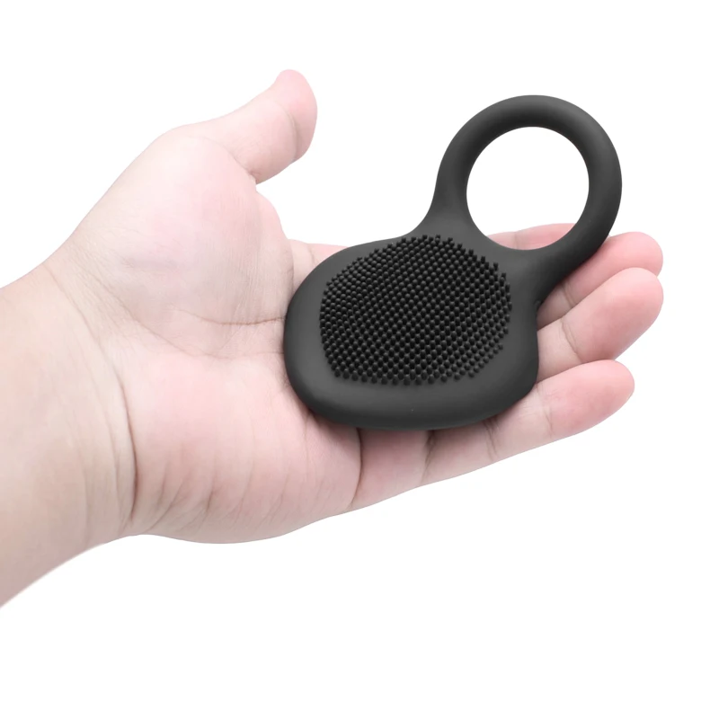 Cock Penis Ring Vibrator, Silicone Rubber Male Products Strong Vibration Delay Ejaculation Cock Ring For Men, Adult Sex Toy