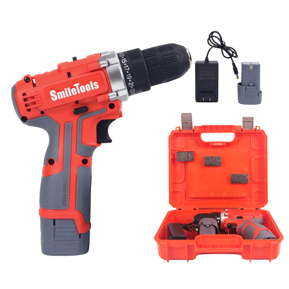 10mm Cheap Price Mini Hand Drill Home Repair Impact Drill Cordless 40N Power Drill