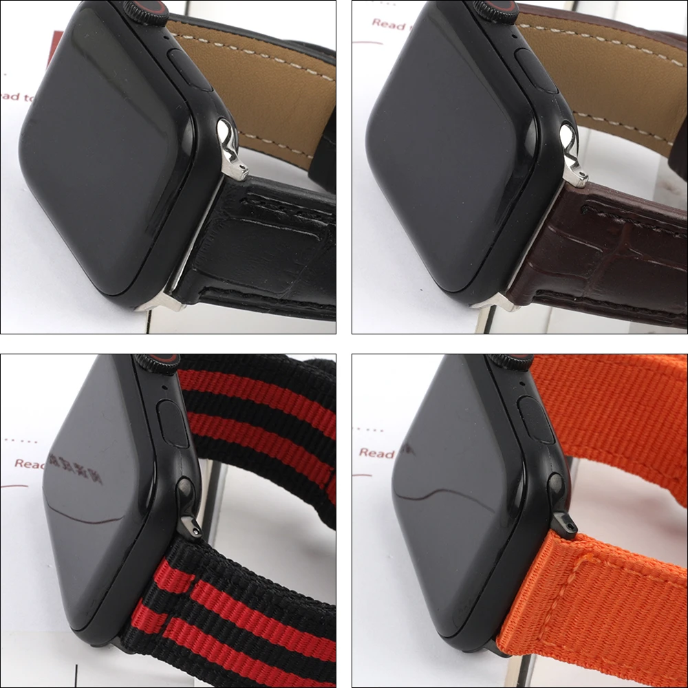 Соединитель адаптера для Apple Watch series 6 SE 5 4 3 2 band 44 мм 40 iwatch 42 38 аксессуары инструмент