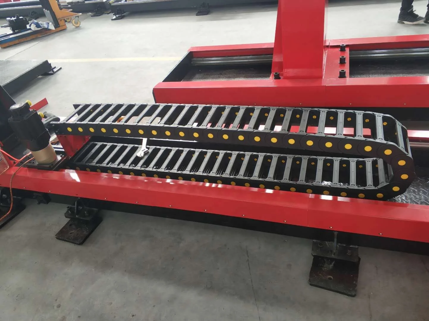 welding workstation walking rail for welding robot positioner