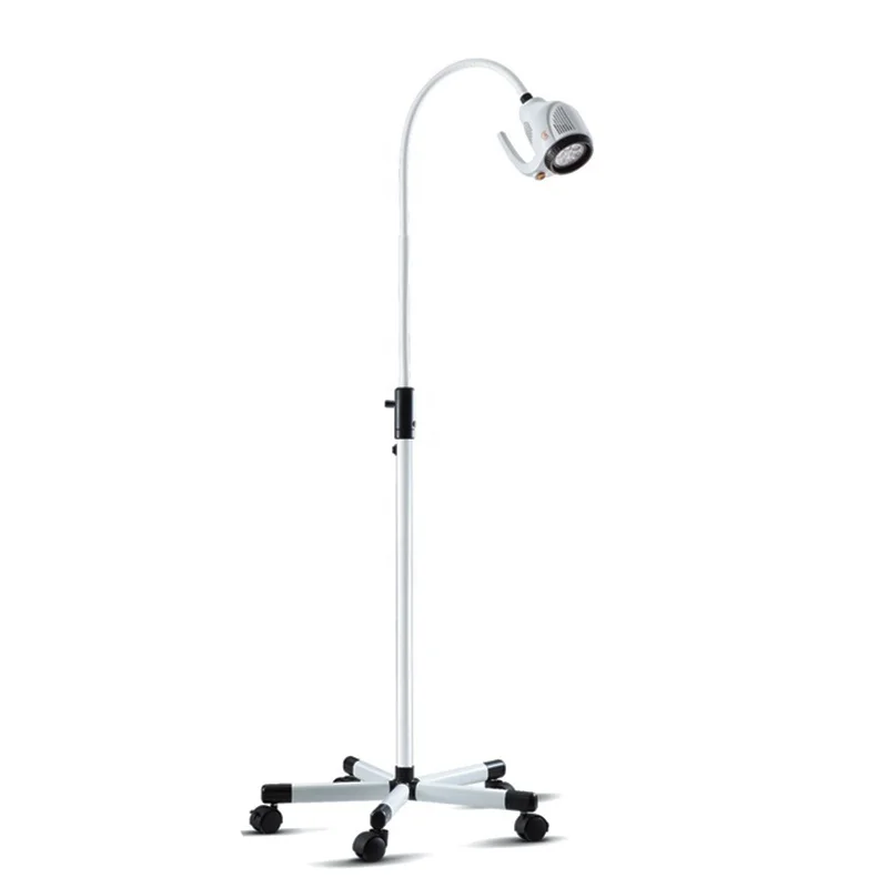 Ветеринарной клиники 5 отверстий галогенные экспертизы Гусь свет лампы хирургические мобильный портативный светодиодный ветеринара ПЭТ Pled смотровая лампа