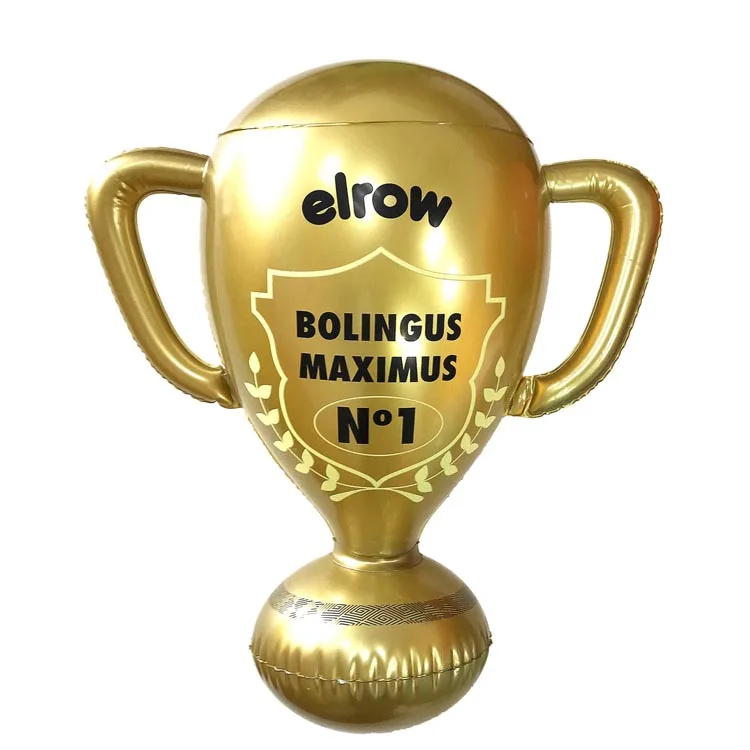 Customized Cheap Large Oscar Pvc Inflatable Toy Trophy
