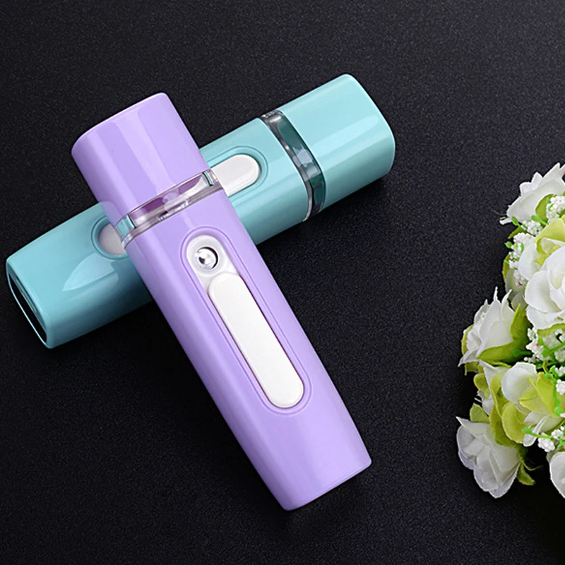 Portable Nano Mist Sprayer Facial Steamer Face Spray Moisturizing Facial Spray Usb Ionic Support Sensitive Skin Nano Sprayer 305