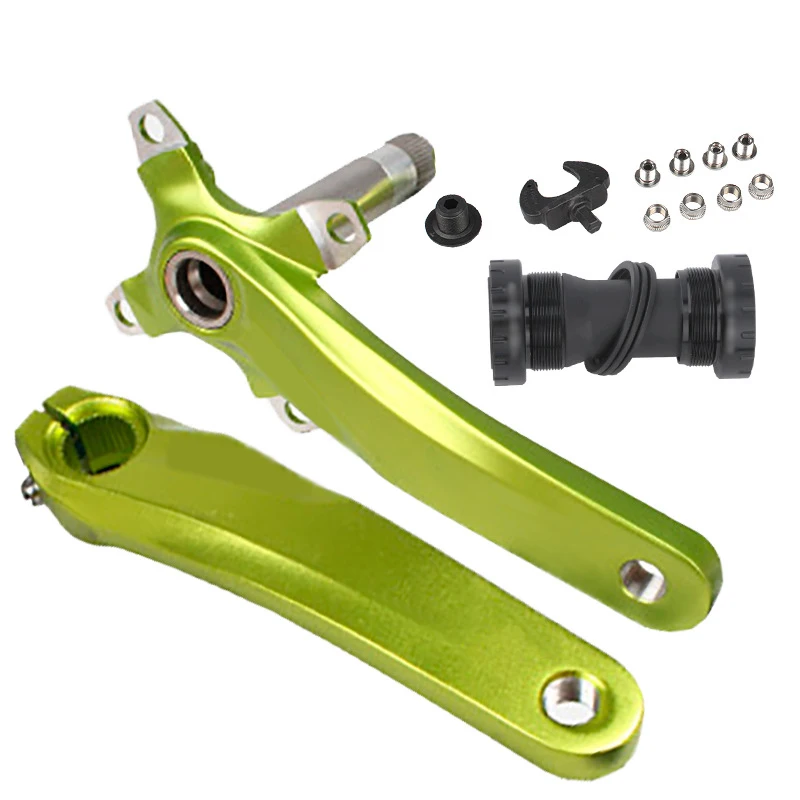 
Aluminum Alloy Other Bicycle Parts 170mm Freewheel Cycle Bike Parts Disc Crank MTB Bicycle Crankset 