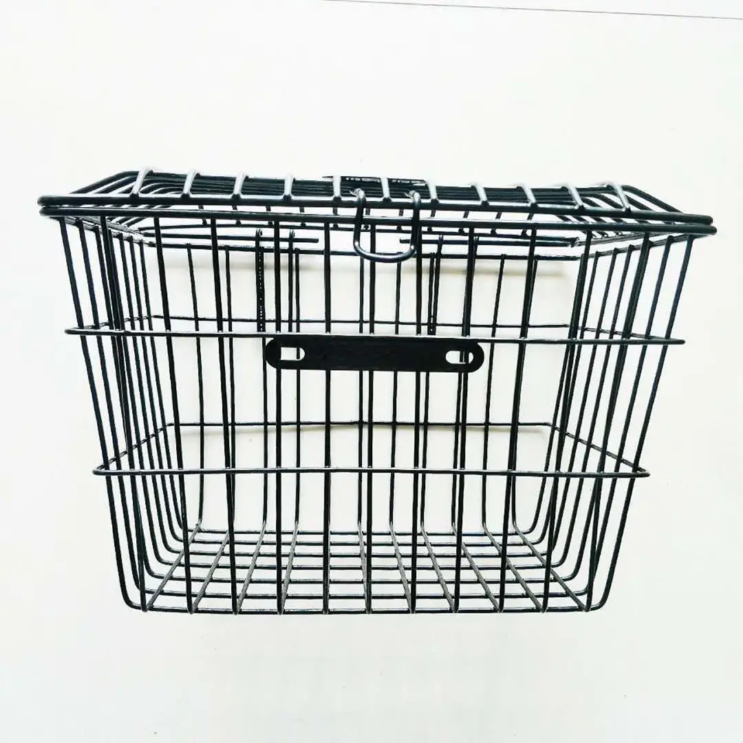 Whosale back folding bicycle basket / bike gift/ bicycle accessories