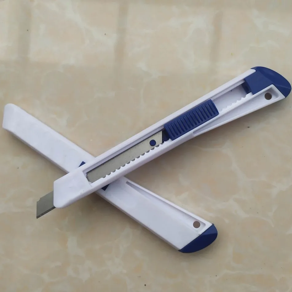 Инструменты для офисного использования, нож для ручки, резак с нажимной кнопкой