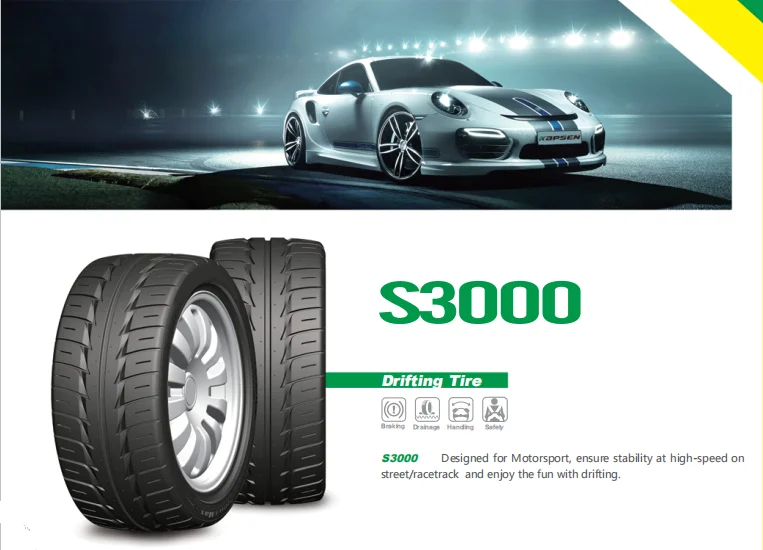 Шины для дрифтинга 265/35R18 13 14 15 16 17 18 дюймов сделано в Китае завод Шаньдун оптовая