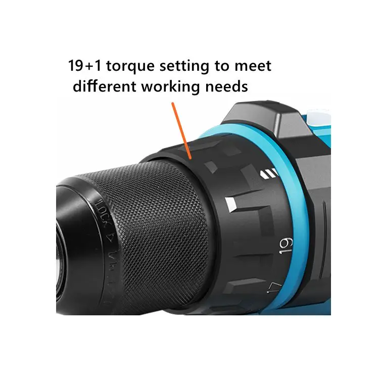 18V Li-ion/lithium battery Cordless Brushless concrete metal Drill combo kit model CD-B0218E-2T