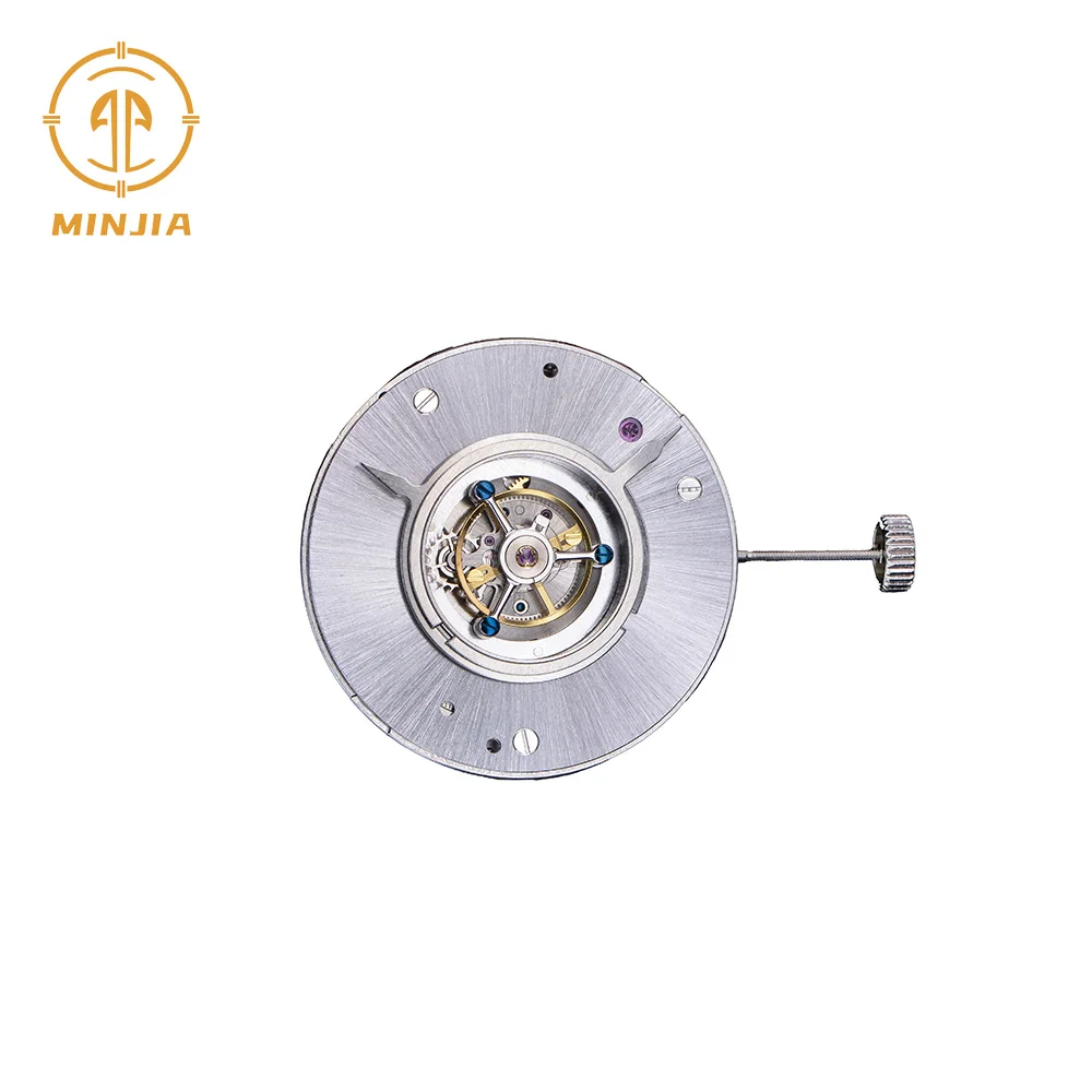 Real Luxury Newest Design Custom Accurate Automatic Mechanical Central Tourbillon Watch Movement