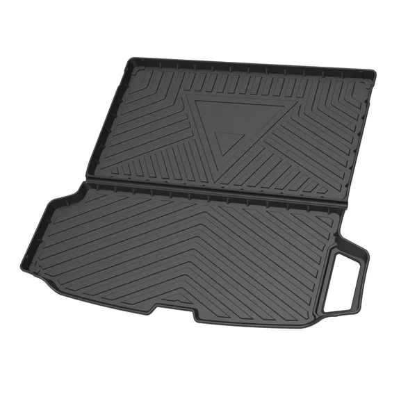 Custom Geometric Design 3D TPO Car Trunk Mat Use For Volvo XC90 2015-2022