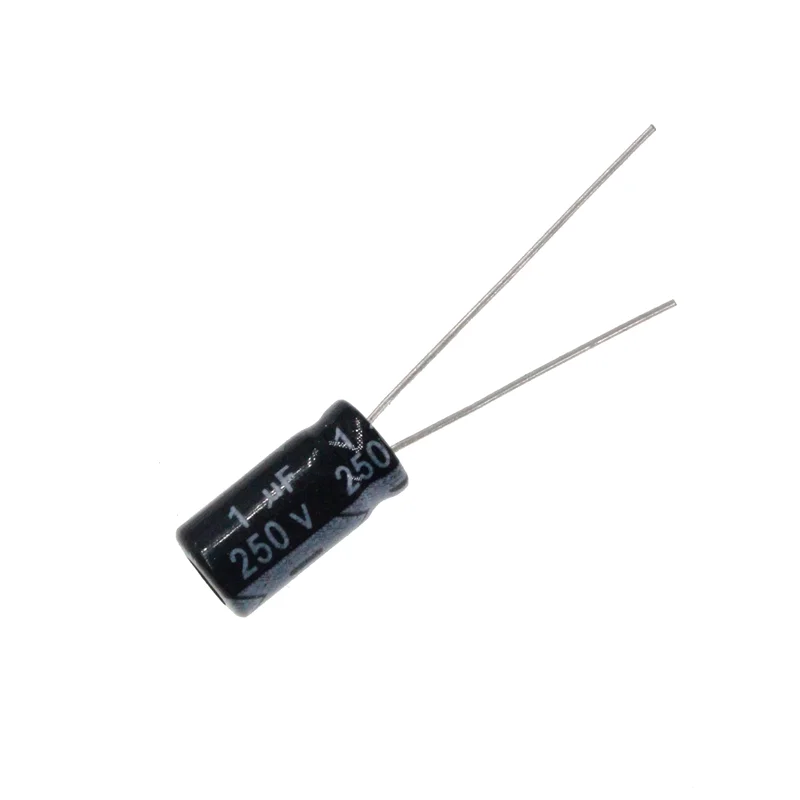 1uF 250V 1MFD 250Volts 1uf250v 1mf250v 5mm*11mm Radial Aluminum Electrolytic Capacitor