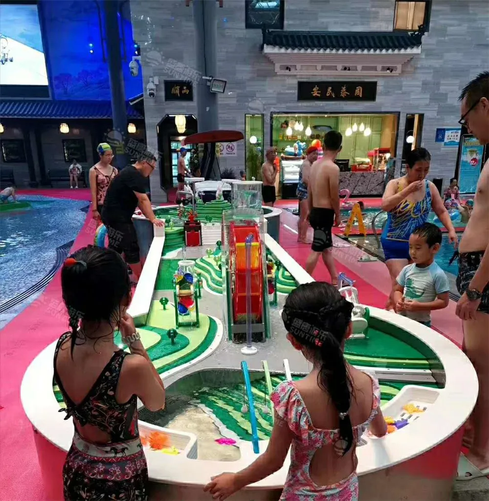 amusement park kids indoor playground equipment water play game for kids science Museum