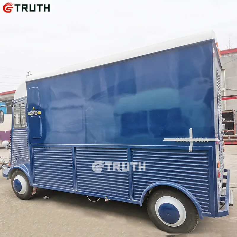 TRUTH Coffee Van Food Caravan кухня пекарня тележка для еды мобильный электрический грузовик с полностью оборудованной кухней