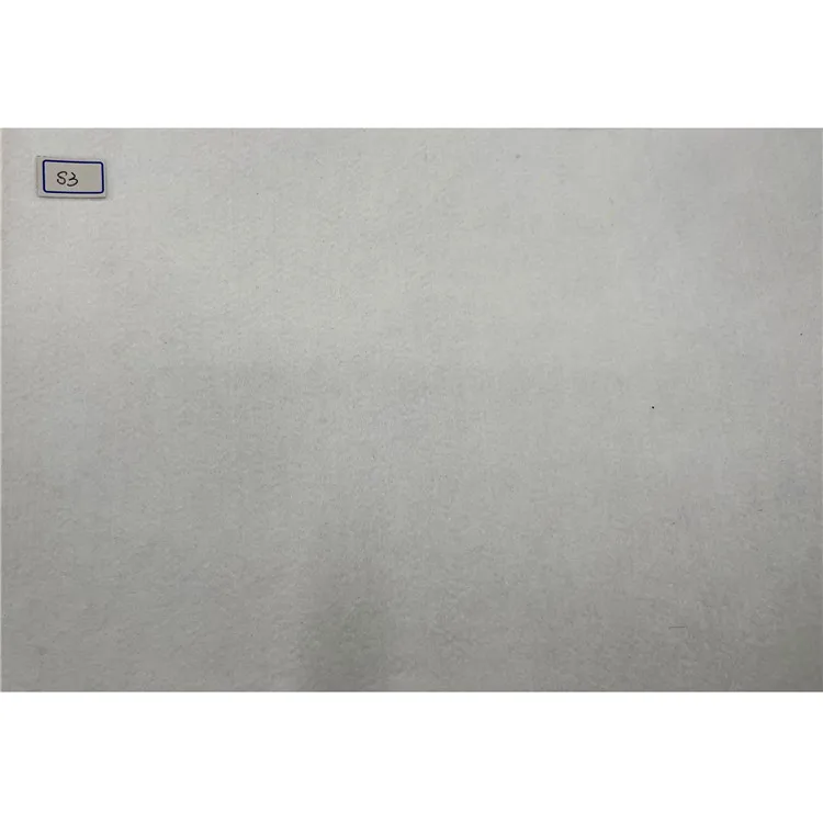 China Factory High Quality S3 1mm / 2mm / 3mm Polyester Felt Roll Non Woven Synthetic Felt Fabric White