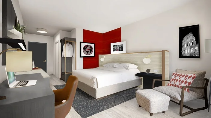 Ramada inn suites Roja by Wyndham Hotel Bedroom Furniture Hotel Room Furniture Suppliers Manufacturer