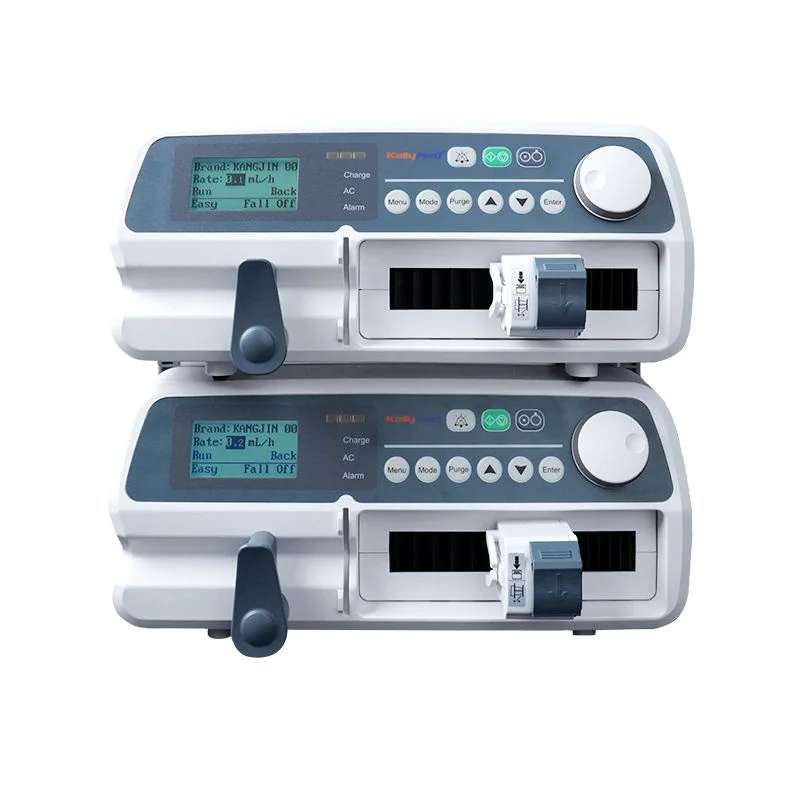 Hospital Medical Equipment Automatic Flexible Stable Injection Single Channel Electric Syringe Pump