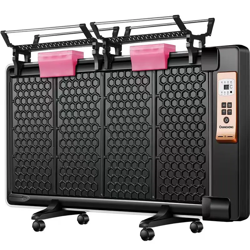 Changhong Energy-Saving Electric Heater Vertical Stove Oil Heater for Household Use Bedroom Artifact