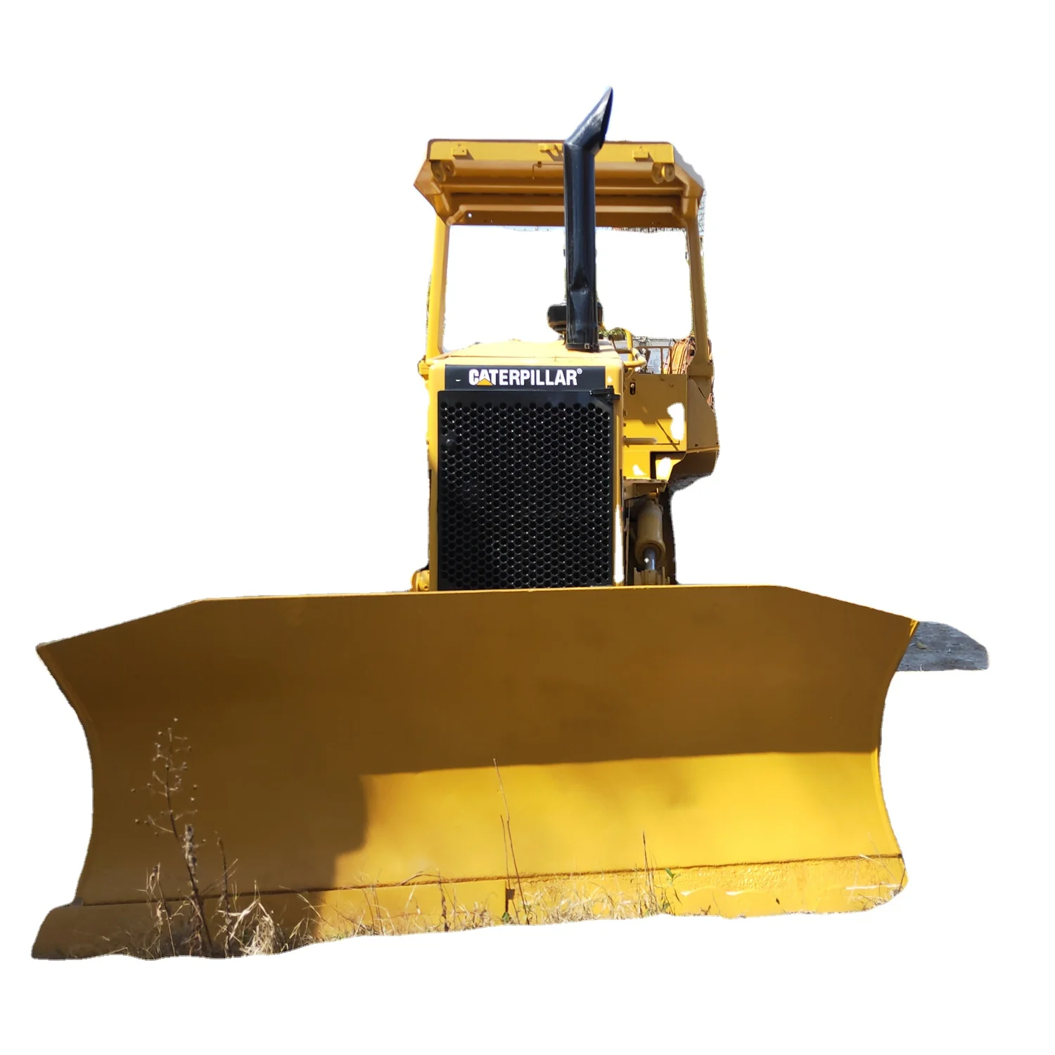 Used Dozer D155A -1 Shantui CAT Crawler Tractor Construction Waste Debris Disposal Leveling Towing Blade Pushing Dozer