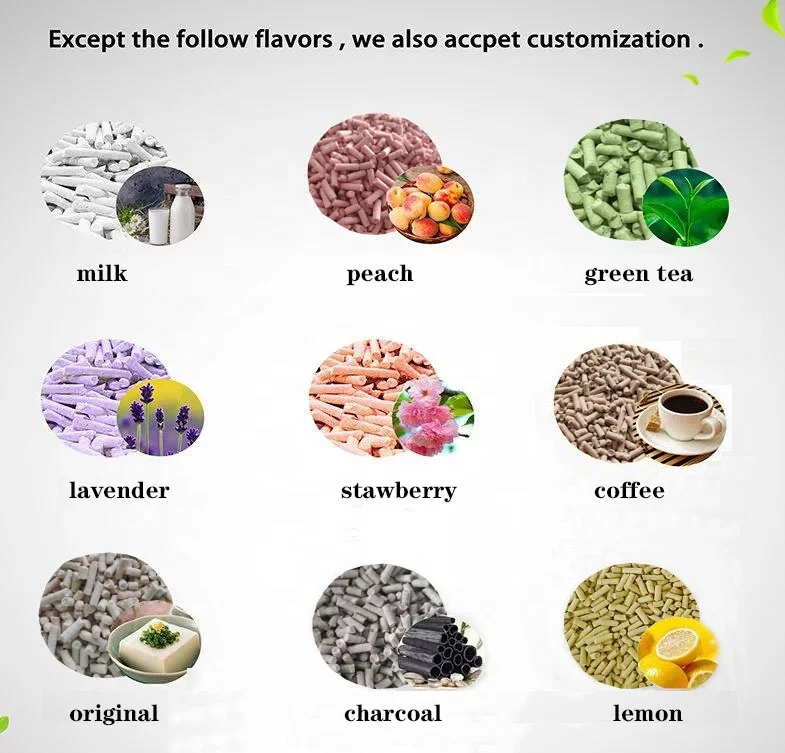 China bentonite silica gel pine cat litter natural plant cat litter cheap tofu cat sand