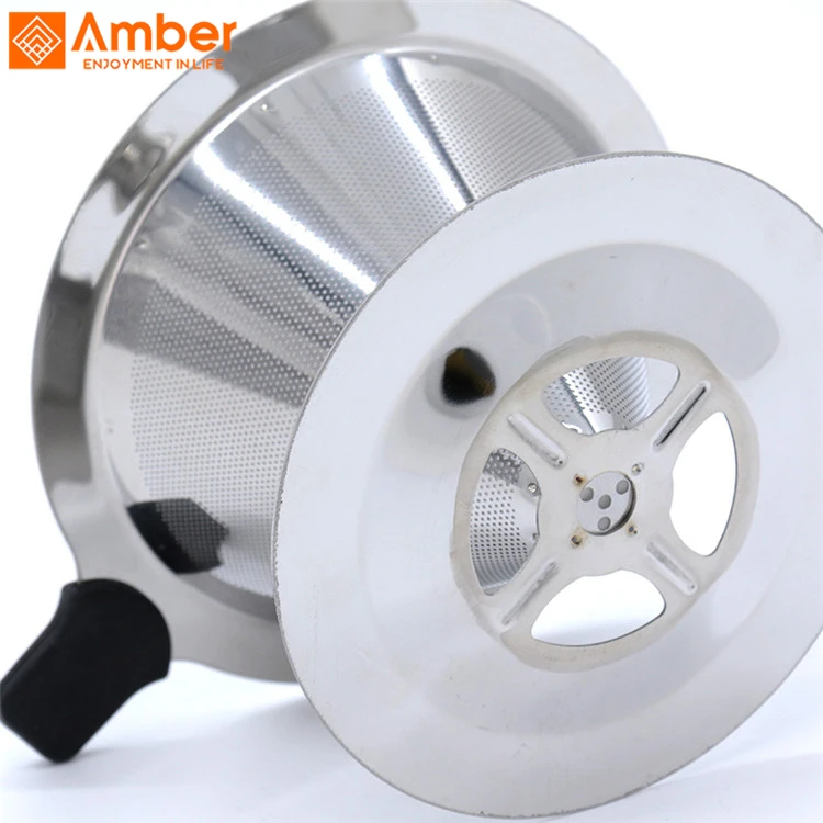 
Customize Japanese Washable Stainless Steel Wire Brewing Coffee Filter For Camping 