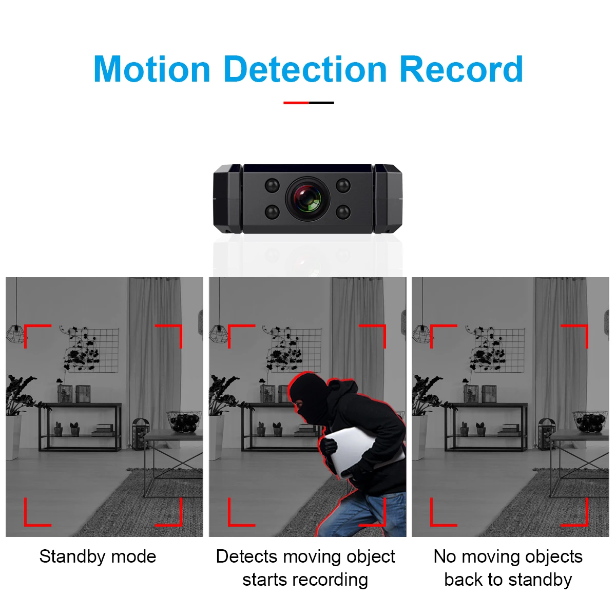 Портативная мини-камера MD90 1080P шпионская инфракрасная камера ночного видения микро DV видеокамера без