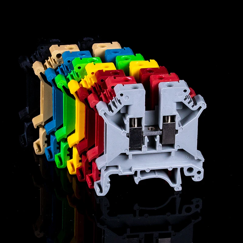 0.2-4mm2 DIN Rail Screw Terminal Block JUK5N