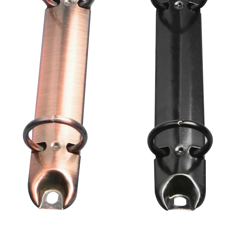 Antique Brass Metal 2 Hole Ring Binder Mechanism Clip