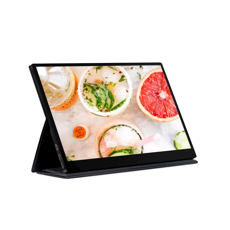 
2020 New design OEM 15.6 inch Touch Screen full HD 1080P screen dual Type-C portable monitor for Work & game 