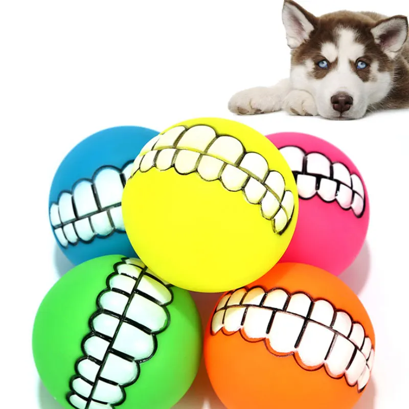 Горячая Распродажа, красочная интерактивная игрушка для собак, виниловая игрушка для домашних животных, тренировочный мяч для жевания, тканый игрушечный мяч для собак
