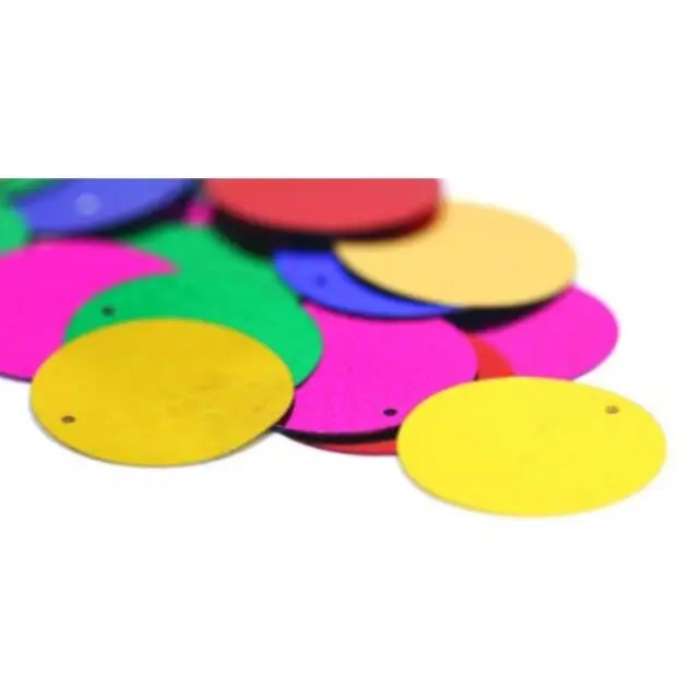 Горячая Распродажа, недорогие большие декоративные круглые Блестки