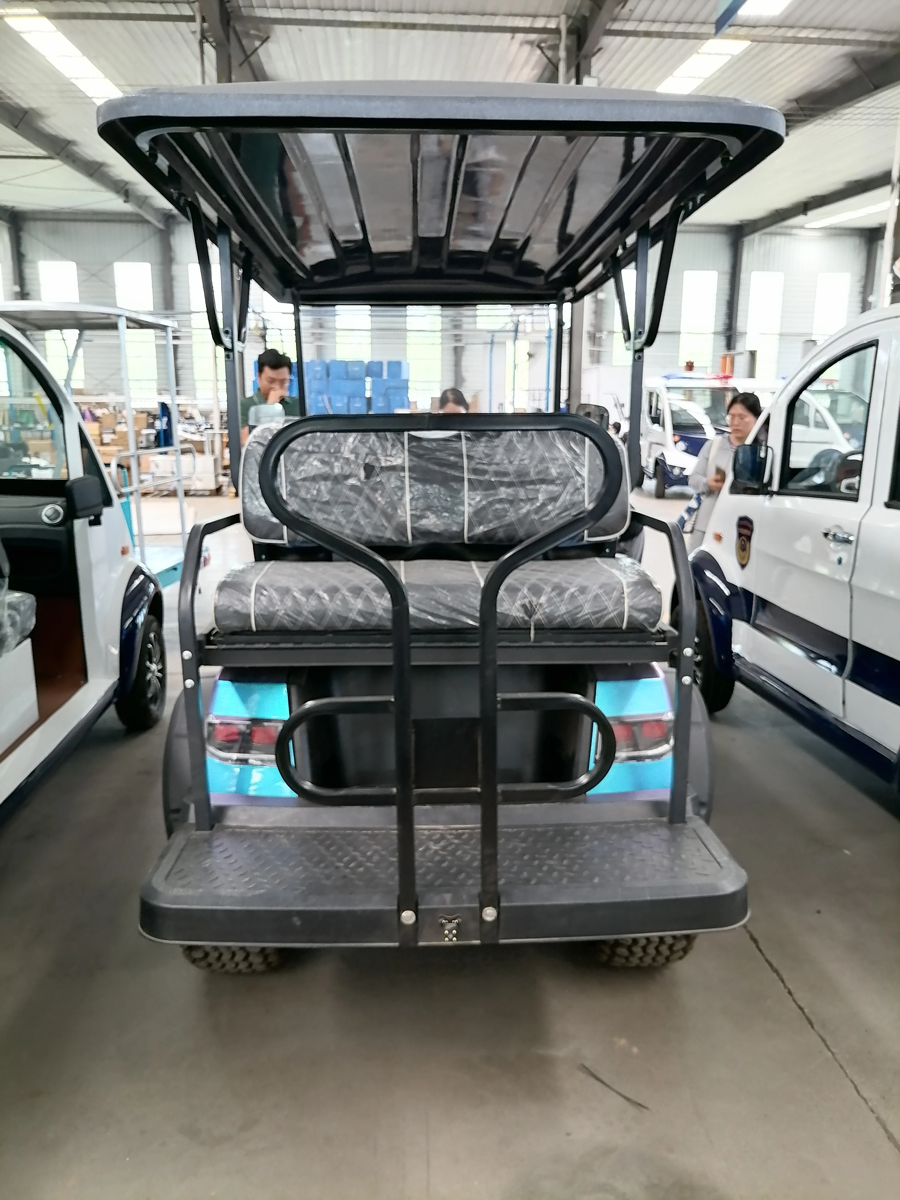 JERRY Electric Sightseeing Bus Golf Buggy 2 4 6 8 10 Seater Battery Operated Golf Car Kart for sale