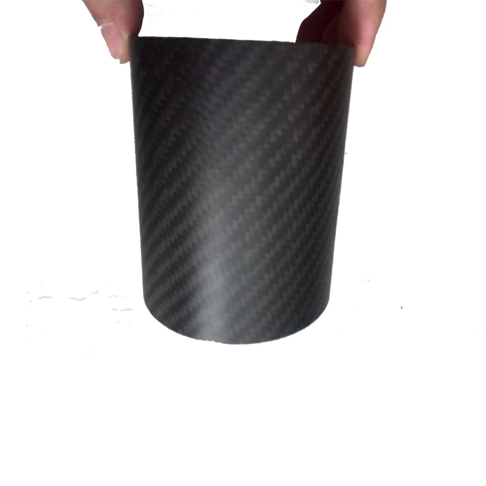 Professional engine intake carbon fiber tube manufacturer moto exhaust pipe various size intake tube