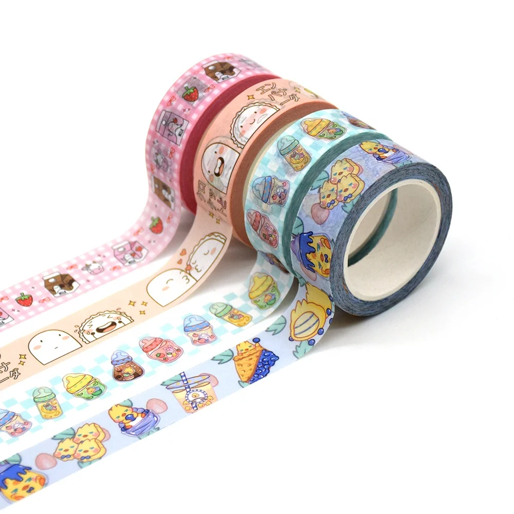 Sliver Zodiac Pendant Pattern Design Horoscope Foil Washi Tape For Christmas Party Gift Box Packing
