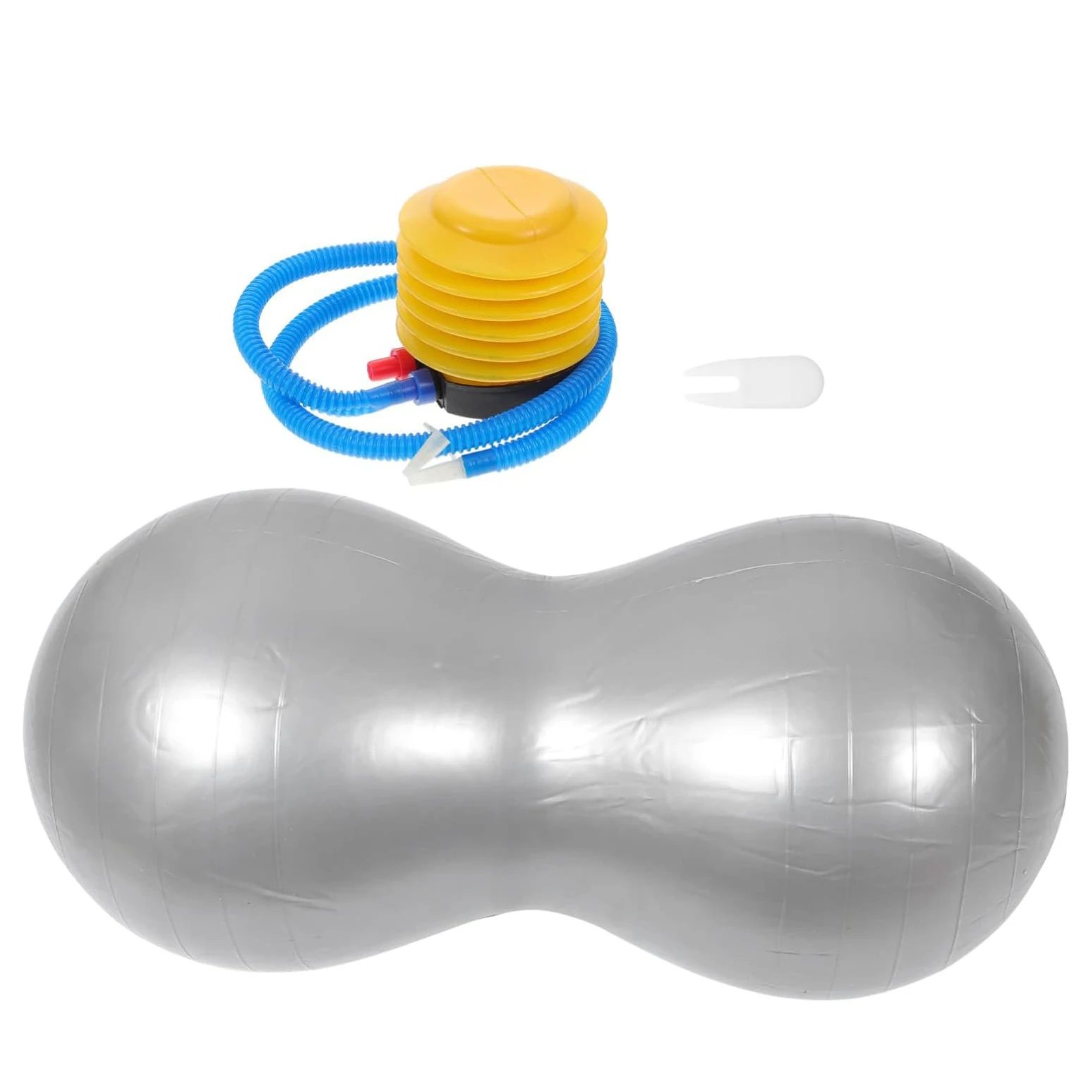 Anti-Burst Peanut Shape Yoga Ball For Stability Balance Physical Therapy Labor Birthing Back Massage Ball