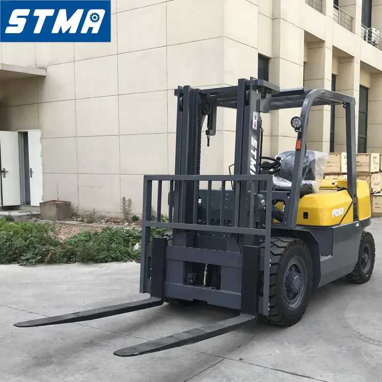 high performance mitsubishi s6s engine forklift 5 ton diesel new 5000 kg forklift
