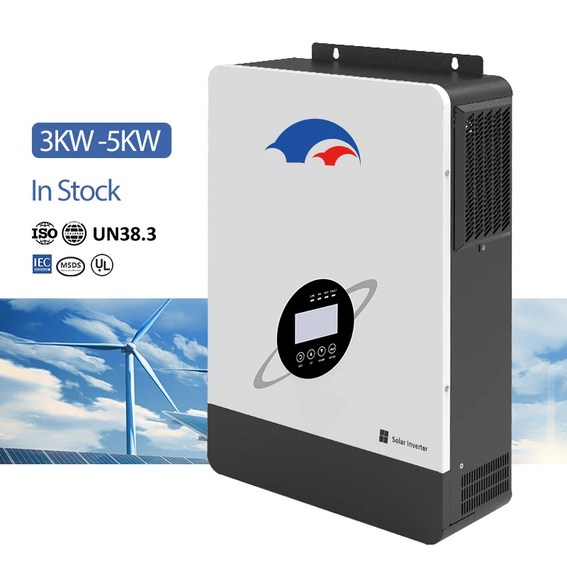 YUYANG factory 3 single phase cheap inverter hybrid 12v 2.2kw solar inverter 3.5kw off on grid inverters 5kw 8kw 12kw