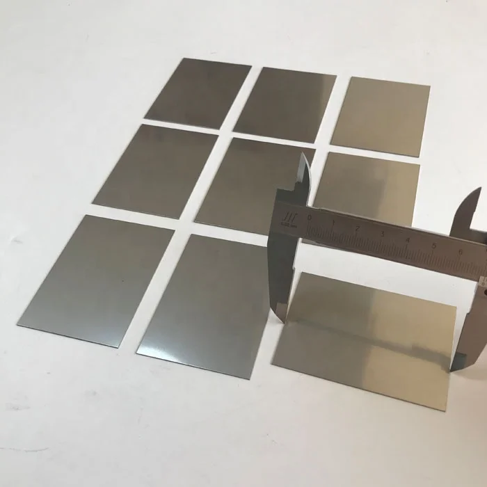 manufacture R04200 R04210 R04251 R04261 polished niobium sheet for jewelry