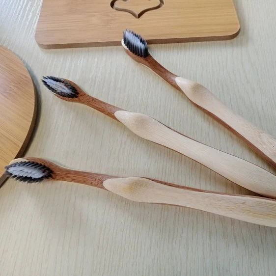 
 Горячая Распродажа, оптовая продажа, персональная ручка, Экологически чистая зубная щетка, отбеливание зубов, деревянная ручка, зубная щетка  