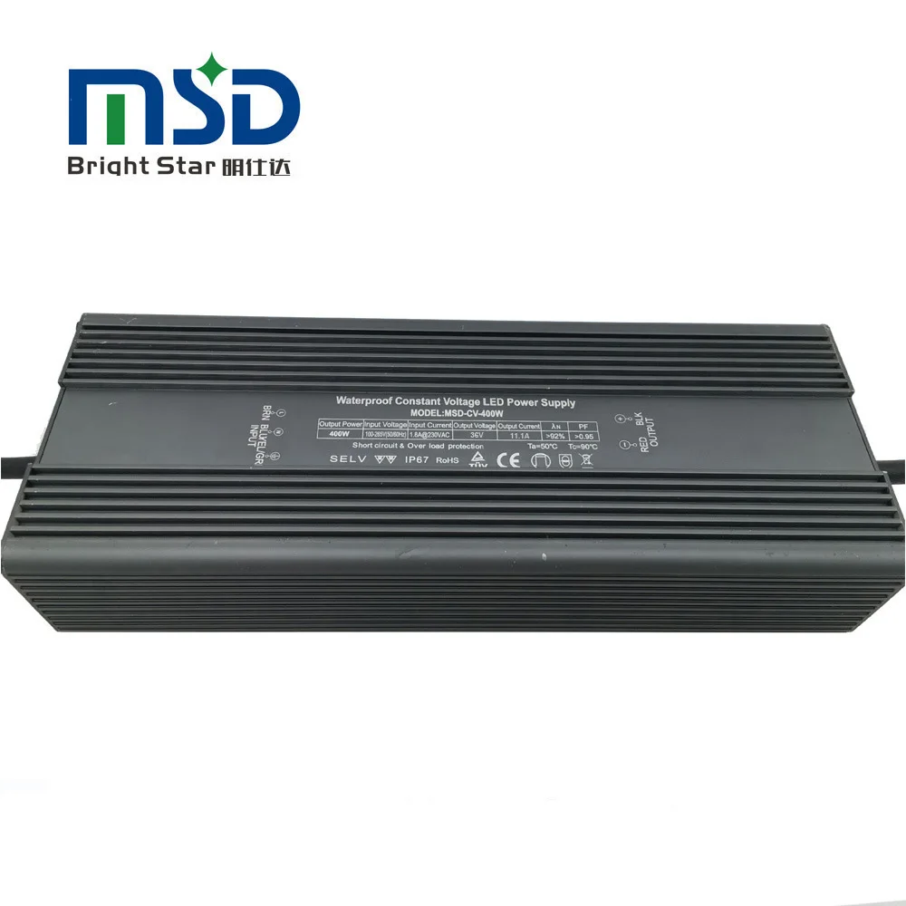 rain- proof 400w constant voltage dc 12v 24v 33a led driver ce certification high power rainproof switching power supply