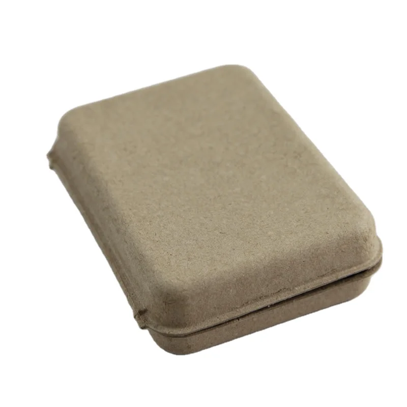 OEM  Hot Selling Disposable and Biodegradable Pulp Soap  Box Packaging/Industrial Molded Pulp Packaging