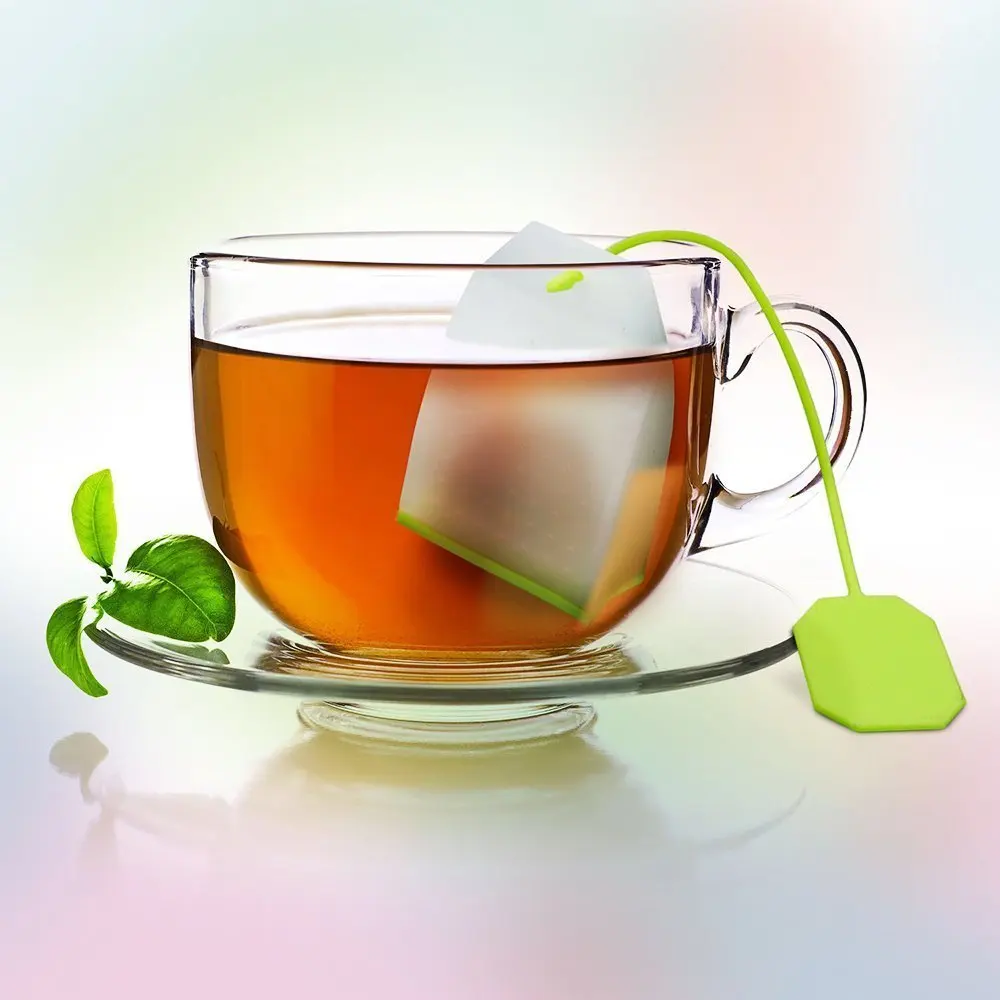 Loose leaf tea infusers silicone tea bag