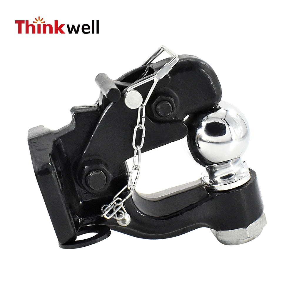 High Quality Adjustable Receiver Tow Pintle Hook with Hitch Ball Factory Price 4WD Tow Trailer Cover for 4Runner Truck CH Models