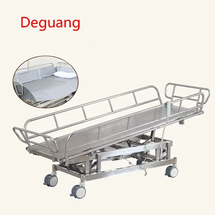 Deguang Hot Sale Hospital Shower Bath Bed For Disabled Patient, elderly bathing bed for paralysis, bedridden and disabled