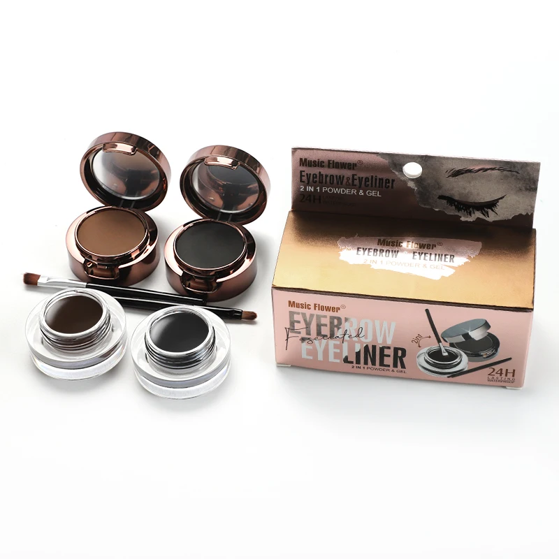 Soft Texture Lasting Effect Bright Color Anti Oil Formulation Thick Gel Liner Eyeliner