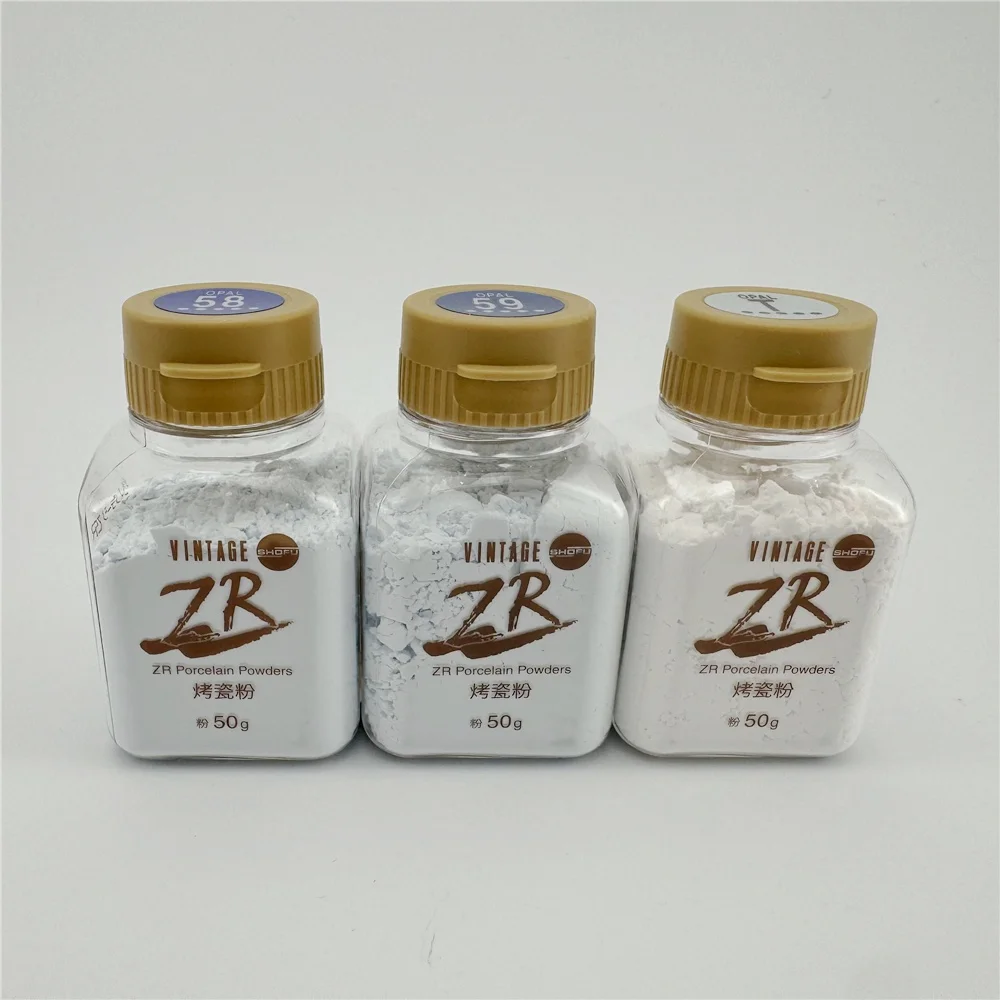 Dental Shofu ZR 50gr zirconia ceramic powder Dental zirconia ceramic powder Porcelain powder HS