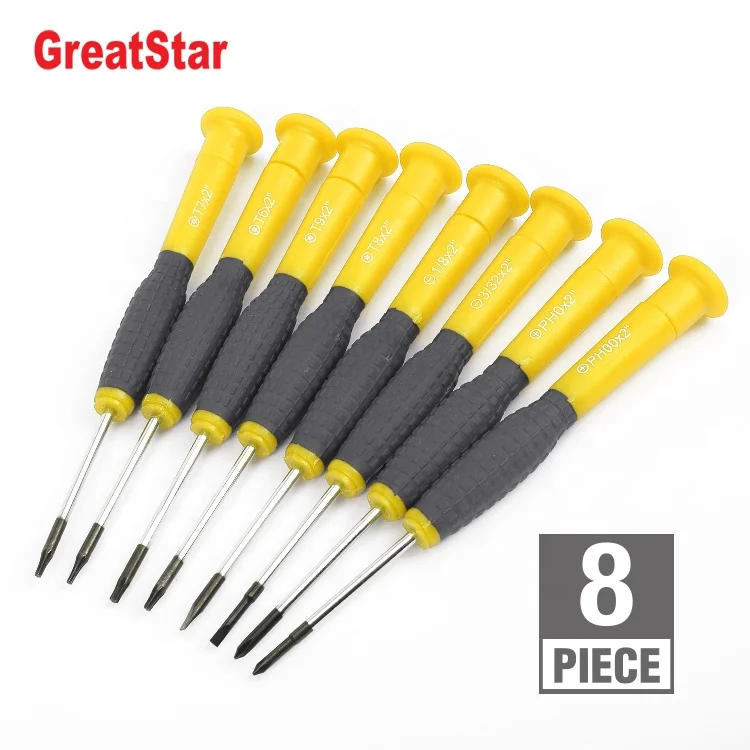 Greatstar OEM or ODM professional tool sets 130pc Screwdriver Set Precision screwdriver bits