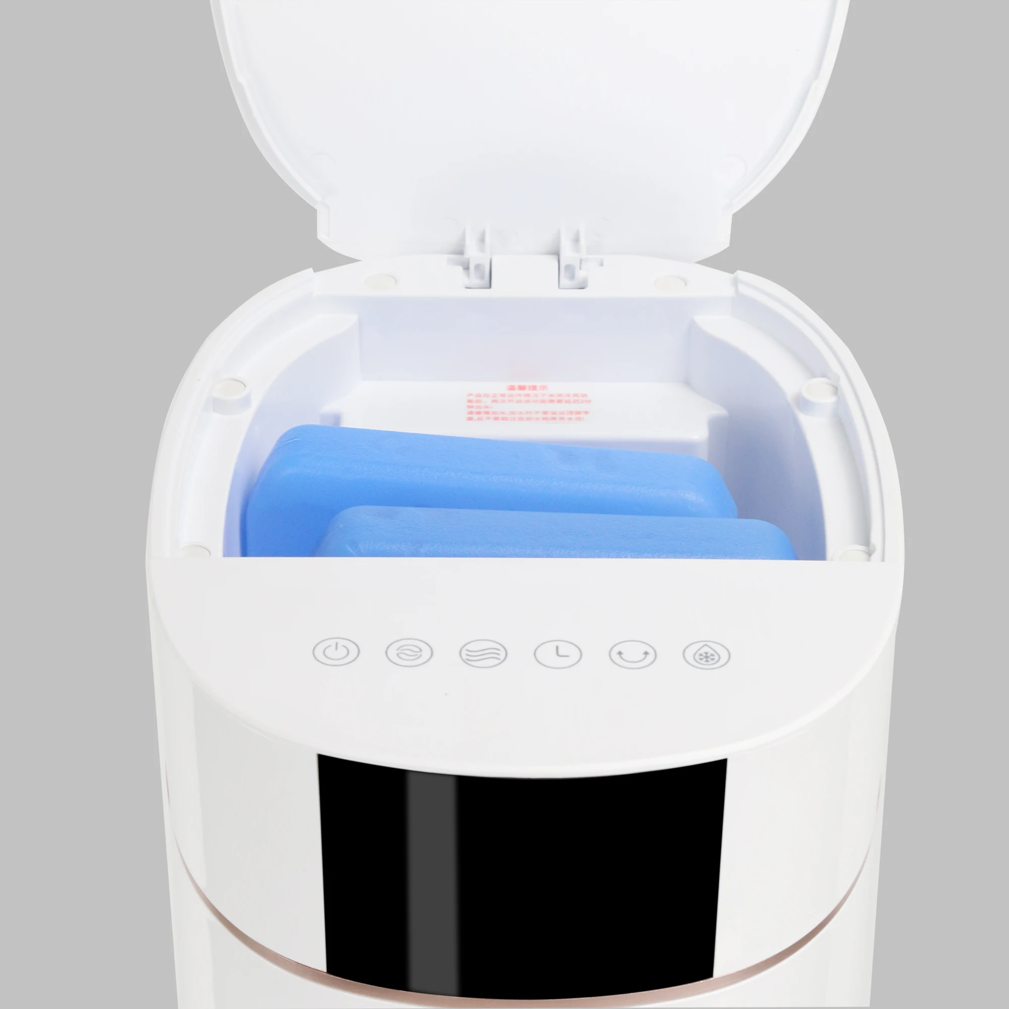 2025 New Design Water-Cooling 38 Inch Low Noise Electric Smart Desktop Tower Fan