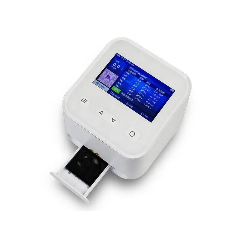 New Clinical White Cell Analyzer built-in lithium battery with big capacity White blood cell count